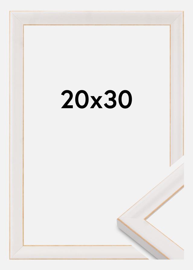Jämtlands Ramfabrik Rahmen Marie Claire Acrylglas Weiß 20x30 cm
