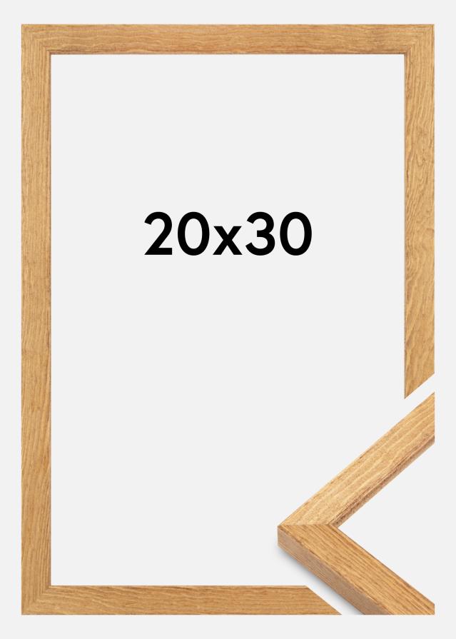 Jämtlands Ramfabrik Rahmen Tulipa Acrylglas Eiche 20x30 cm