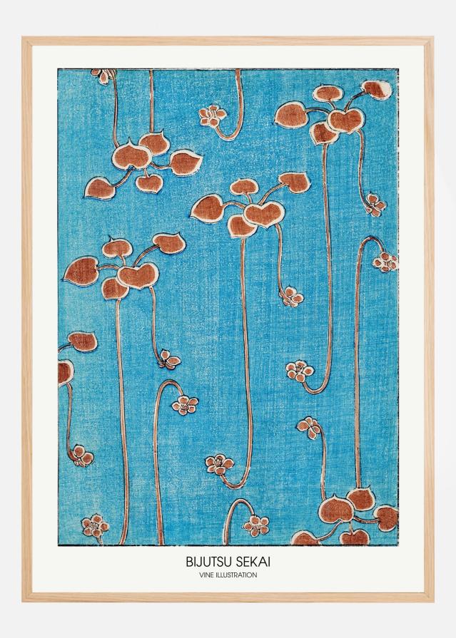 Bildverkstad Vine Illustration Poster