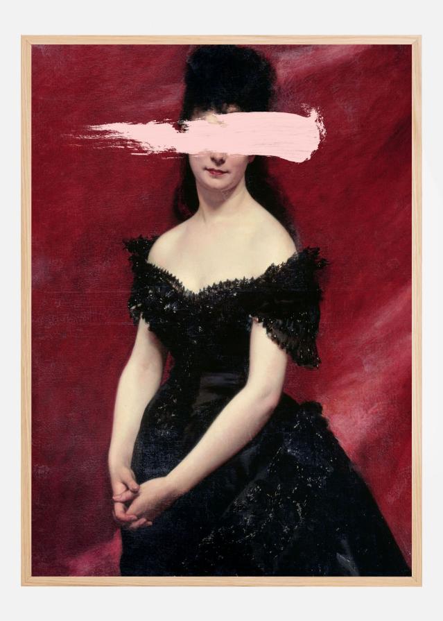 Bildverkstad Blackdress3 Ratio2x3 Poster