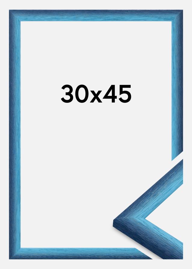 Jämtlands Ramfabrik Rahmen Cornwall Acrylglas Dunkelblau 30x45 cm