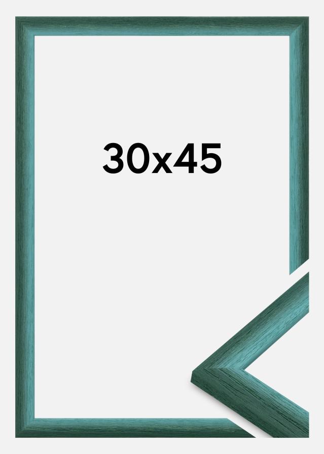 Jämtlands Ramfabrik Rahmen Cornwall Acrylglas Dunkelgrün 30x45 cm