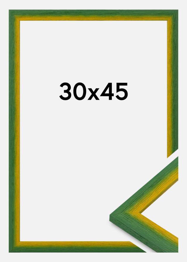 Jämtlands Ramfabrik Rahmen Cornwall Acrylglas Grün 30x45 cm