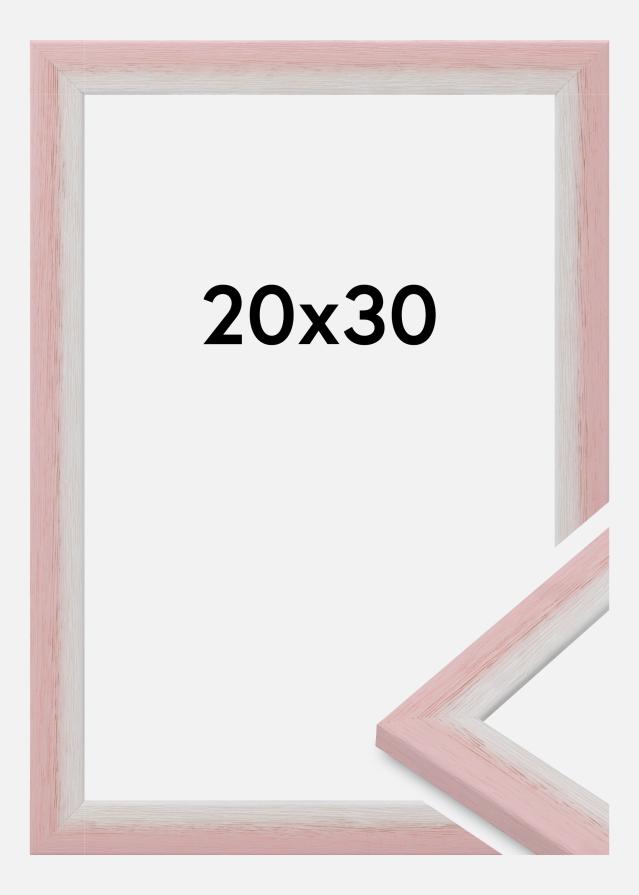 Jämtlands Ramfabrik Rahmen Cornwall Acrylglas Rosa 20x30 cm