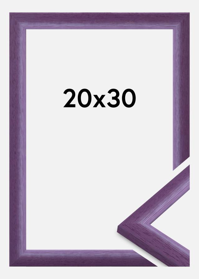 Jämtlands Ramfabrik Rahmen Cornwall Acrylglas Lila 20x30 cm