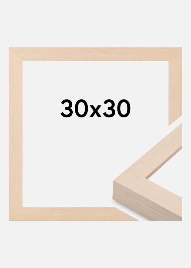 Jämtlands Ramfabrik Rahmen Cotswold Acrylglas Elfenbein 30x30 cm