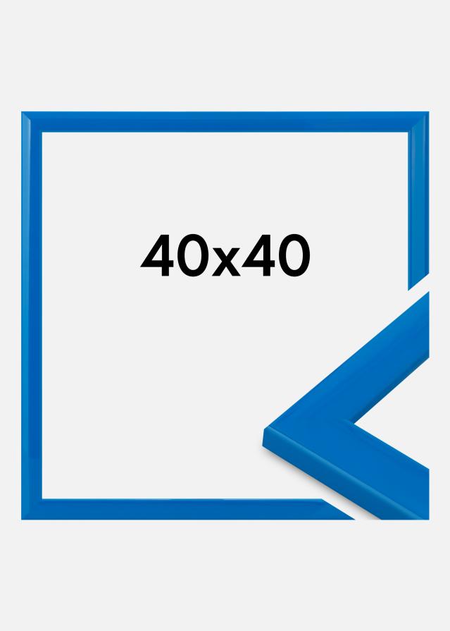 Jämtlands Ramfabrik Rahmen Dorset Acrylglas Blau 40x40 cm