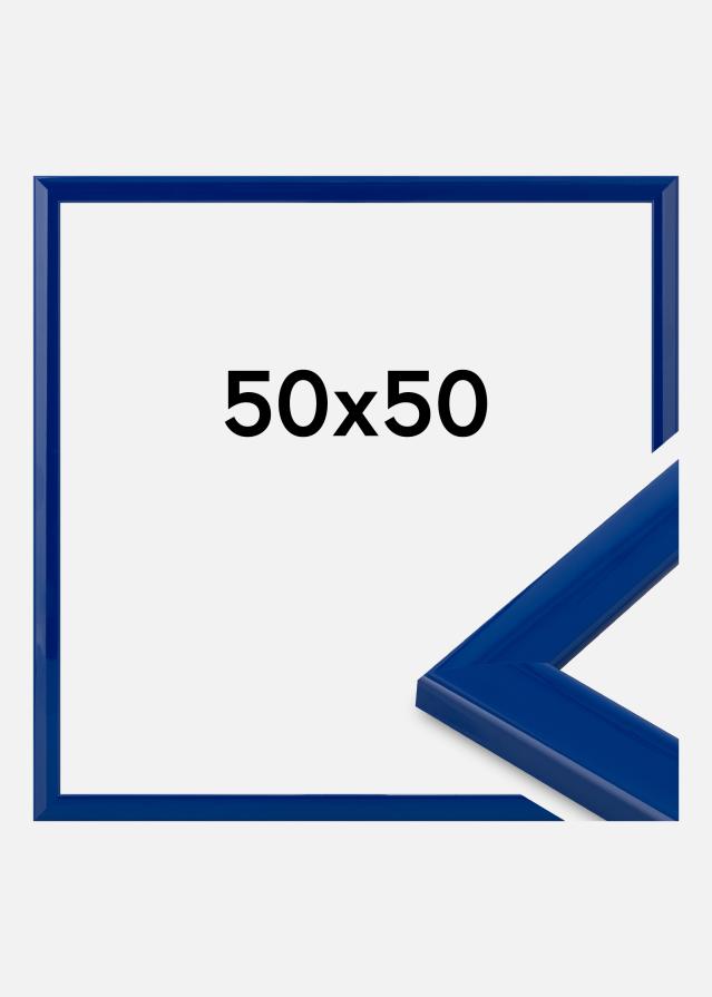 Jämtlands Ramfabrik Rahmen Dorset Acrylglas Dunkelblau 50x50 cm