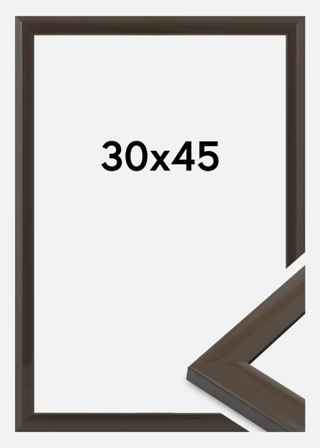 Jämtlands Ramfabrik Rahmen Dorset Acrylglas Dunkelgrau 30x45 cm