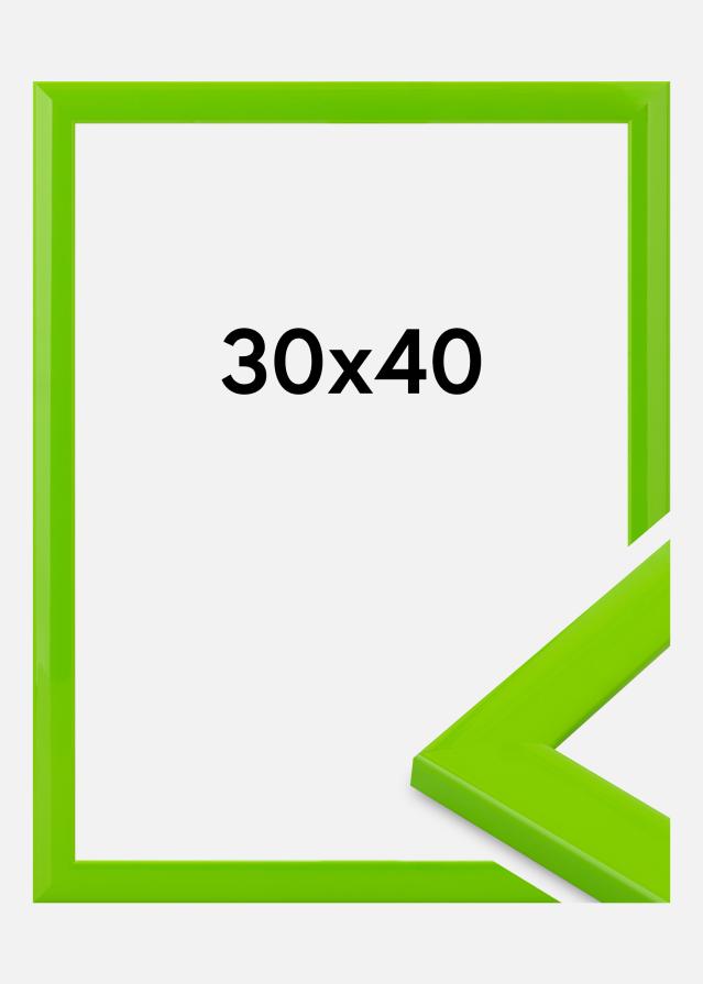 Jämtlands Ramfabrik Rahmen Dorset Acrylglas Hellgrün 30x40 cm