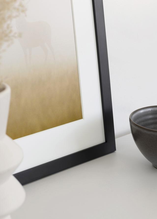 Jämtlands Ramfabrik Rahmen Jämtland Acrylglas Schwarz 61x85 cm