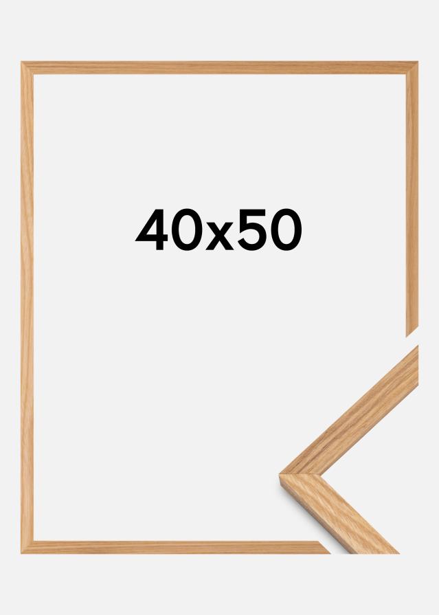 BGA Rahmen Massiveiche Acrylglas 40x50 cm