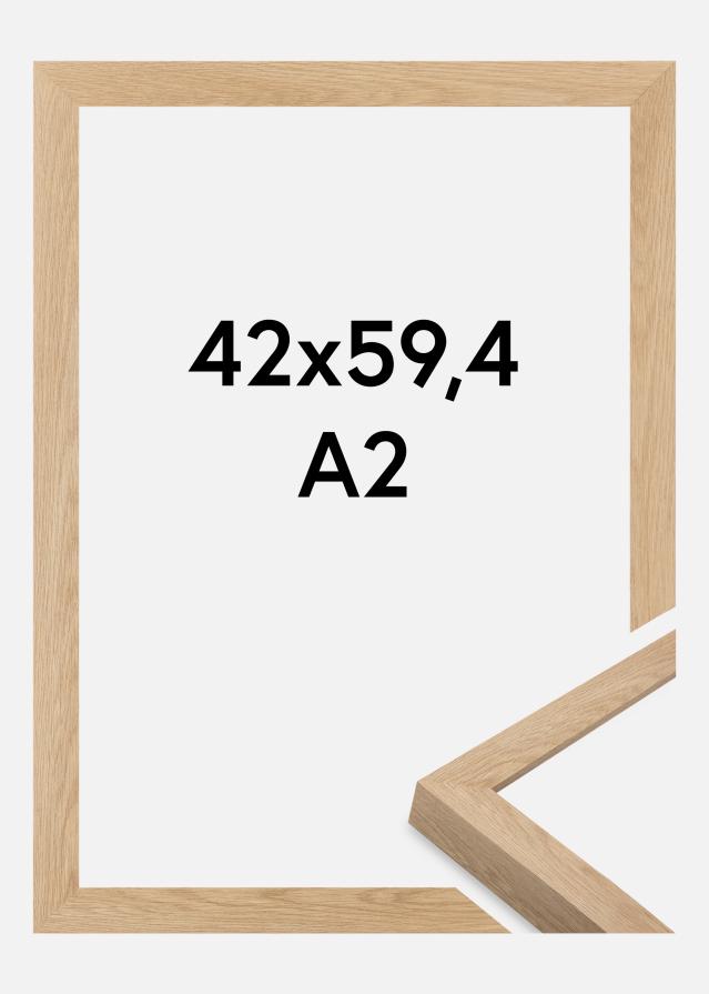 Jämtlands Ramfabrik Rahmen Wells Acrylglas Eiche 42x59,4 cm (A2)