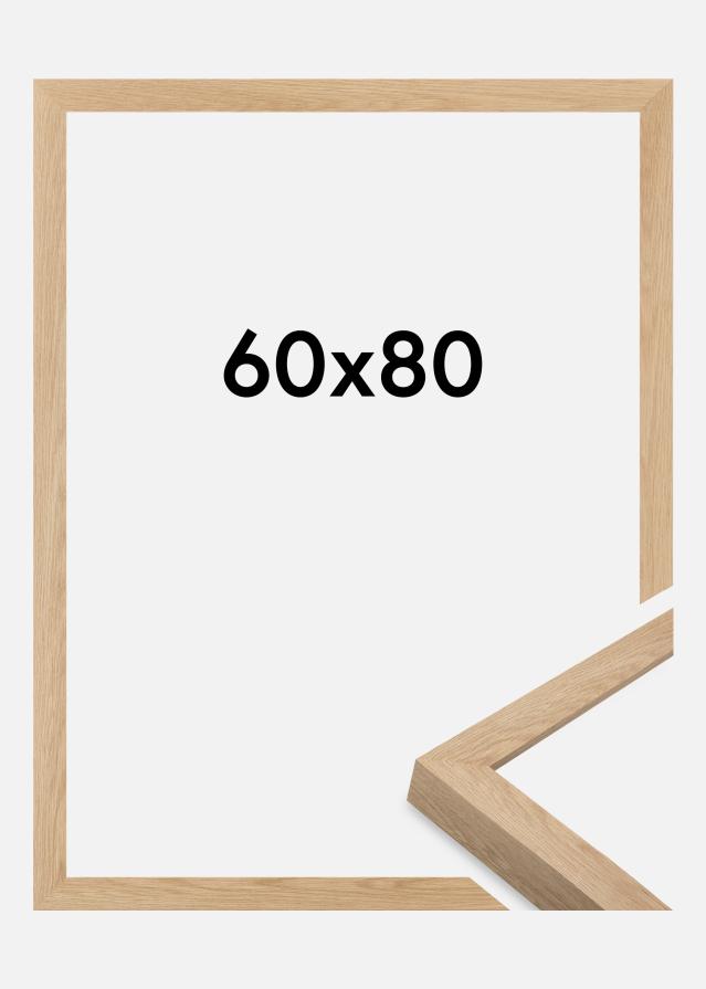 Jämtlands Ramfabrik Rahmen Wells Acrylglas Eiche 60x80 cm