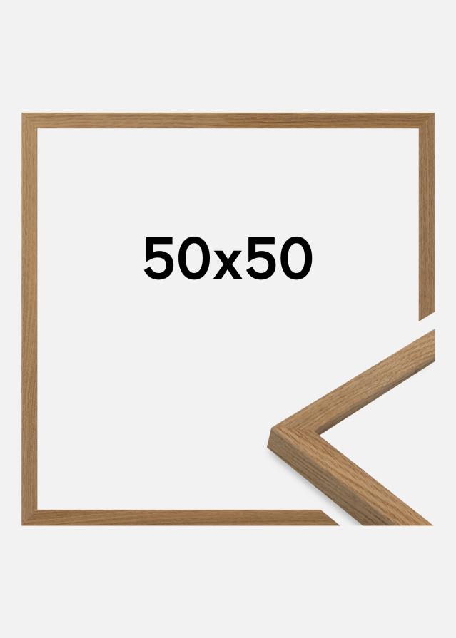 Jämtlands Ramfabrik Rahmen Salisbury Acrylglas Eiche 50x50 cm