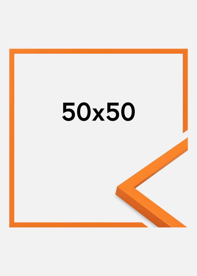 Jämtlands Ramfabrik Rahmen Kent Acrylglas Orange 50x50 cm