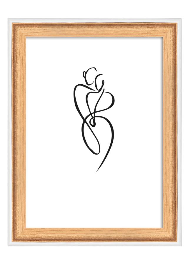 Walther Rahmen Silhouette Eiche 10x15 cm