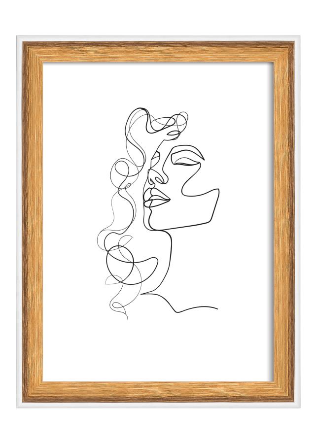 Walther Rahmen Silhouette Nussbaum 13x18 cm