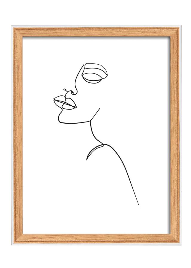 Walther Rahmen Silhouette Eiche 15x20 cm