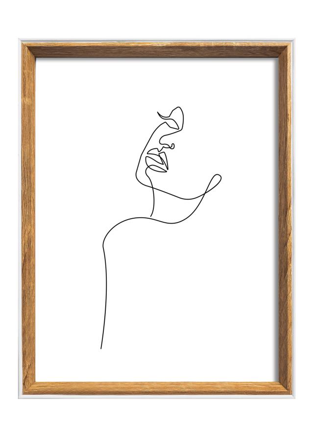 Walther Rahmen Silhouette Nussbaum 18x24 cm