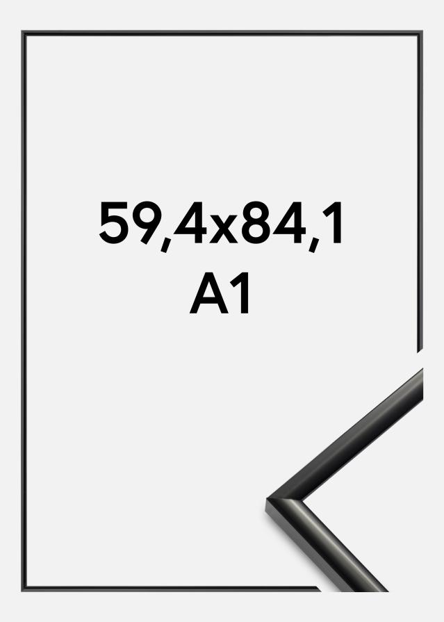 BGA Rahmen New Lifestyle Acrylglas Schwarz 59,4x84 cm (A1)