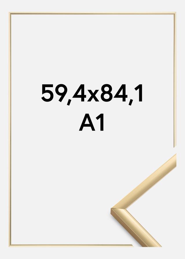 BGA Rahmen New Lifestyle Acrylglas Gold 59,4x84 cm (A1)