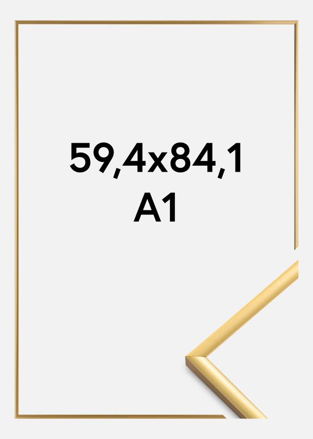 BGA Rahmen New Lifestyle Acrylglas Shiny Gold 59,4x84,1 cm (A1)