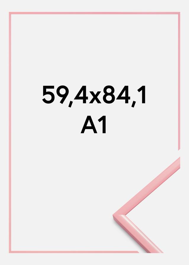 BGA Rahmen New Lifestyle Acrylglas Rosa 59,4x84,1 cm (A1)