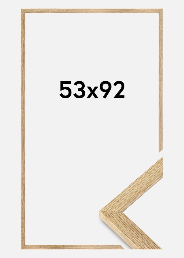 Jämtlands Ramfabrik Rahmen Selection Acrylglas Eiche 53x92 cm
