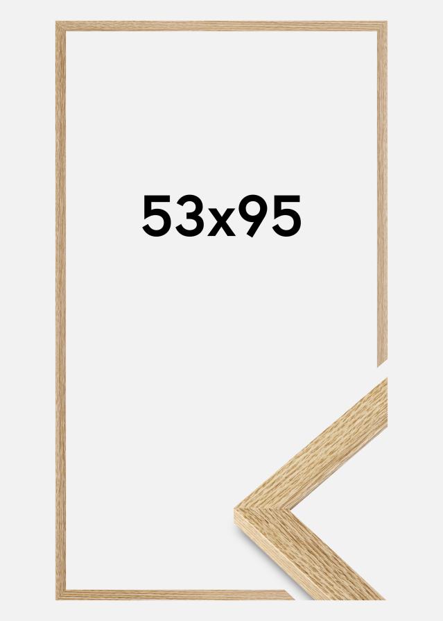 Jämtlands Ramfabrik Rahmen Selection Acrylglas Eiche 53x95 cm