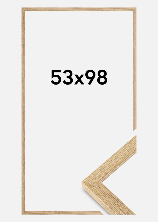 Jämtlands Ramfabrik Rahmen Selection Acrylglas Eiche 53x98 cm