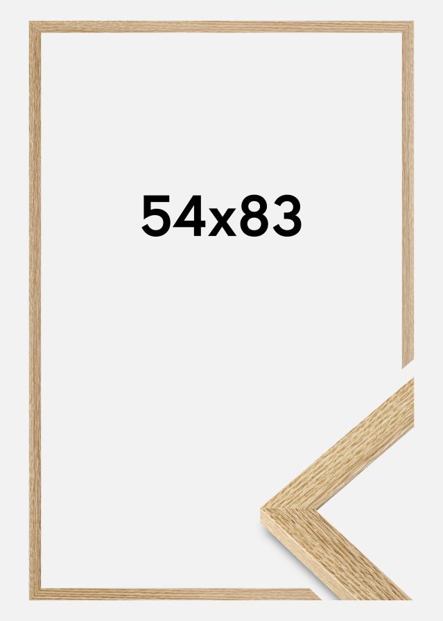 Jämtlands Ramfabrik Rahmen Selection Acrylglas Eiche 54x83 cm