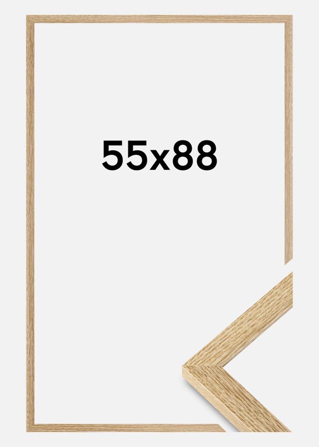 Jämtlands Ramfabrik Rahmen Selection Acrylglas Eiche 55x88 cm
