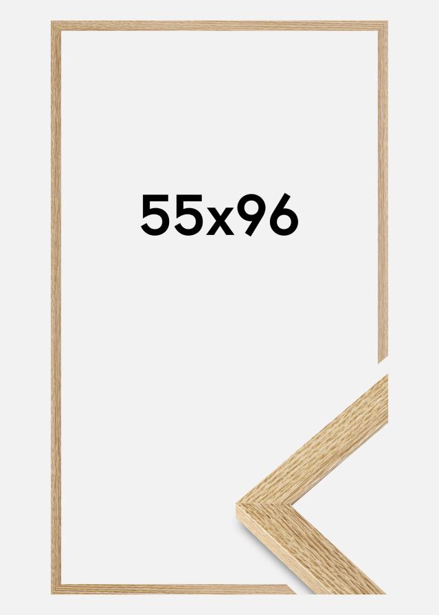 Jämtlands Ramfabrik Rahmen Selection Acrylglas Eiche 55x96 cm