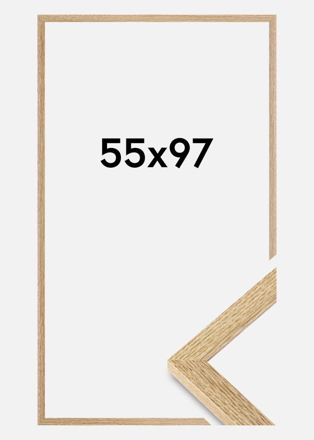 Jämtlands Ramfabrik Rahmen Selection Acrylglas Eiche 55x97 cm