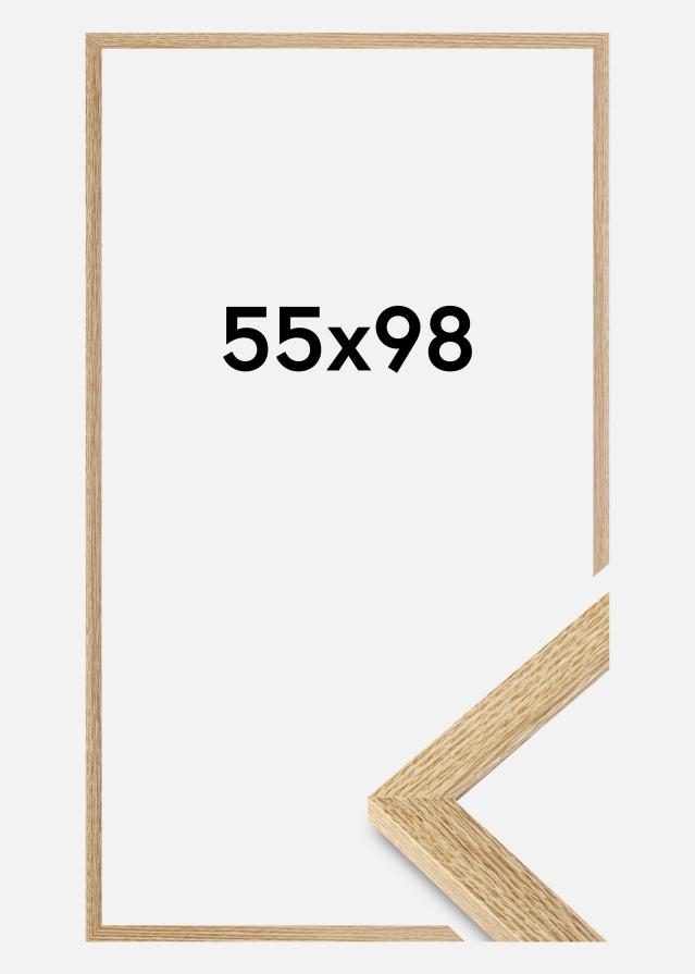 Jämtlands Ramfabrik Rahmen Selection Acrylglas Eiche 55x98 cm