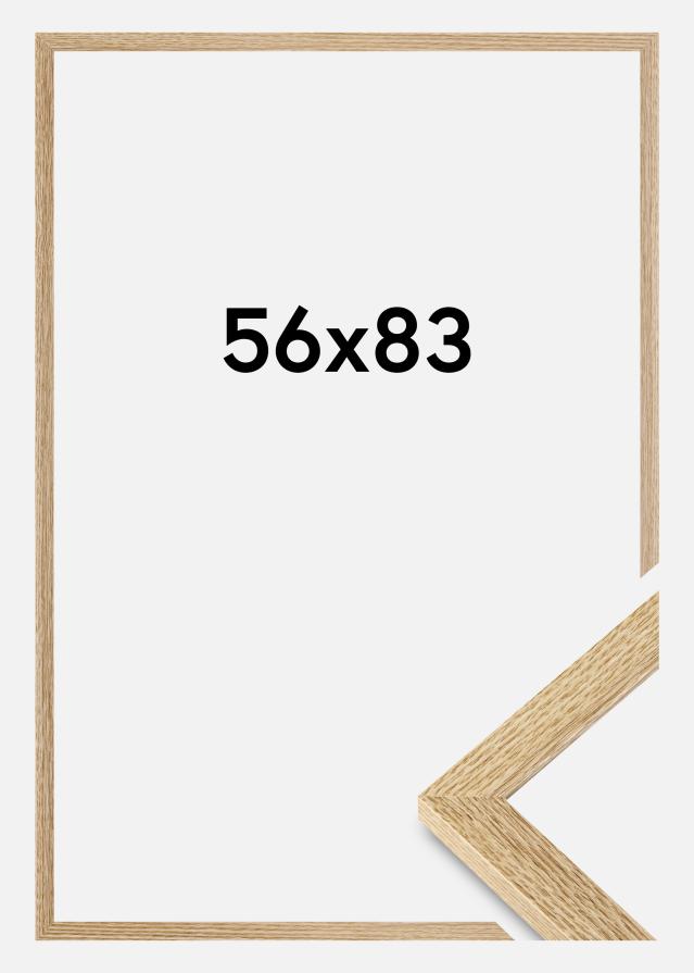 Jämtlands Ramfabrik Rahmen Selection Acrylglas Eiche 56x83 cm