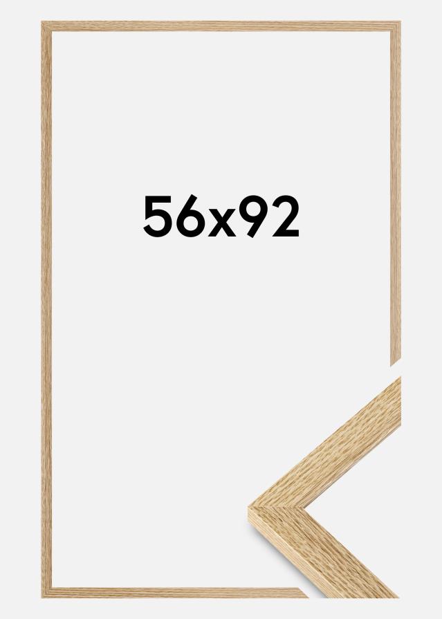 Jämtlands Ramfabrik Rahmen Selection Acrylglas Eiche 56x92 cm