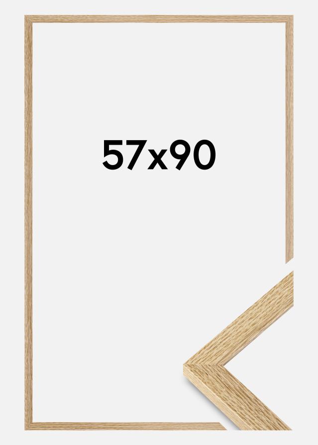 Jämtlands Ramfabrik Rahmen Selection Acrylglas Eiche 57x90 cm