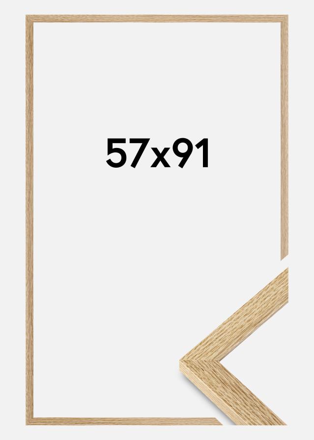 Jämtlands Ramfabrik Rahmen Selection Acrylglas Eiche 57x91 cm