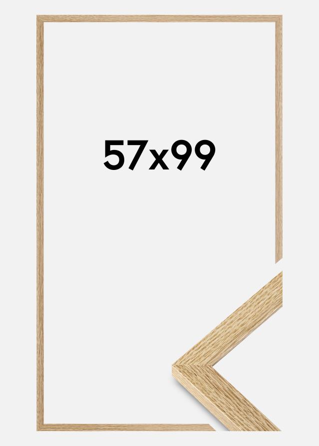 Jämtlands Ramfabrik Rahmen Selection Acrylglas Eiche 57x99 cm