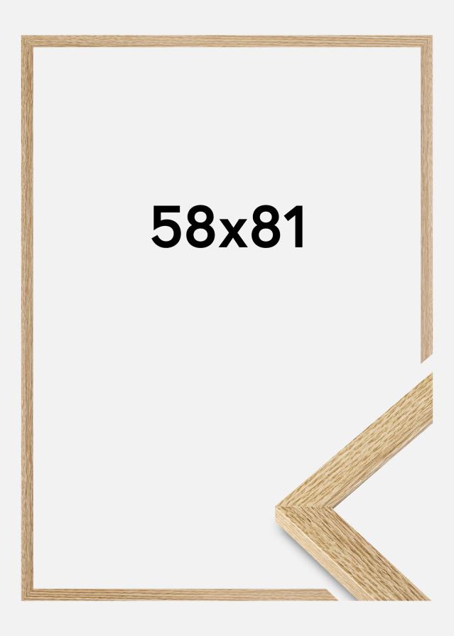 Jämtlands Ramfabrik Rahmen Selection Acrylglas Eiche 58x81 cm