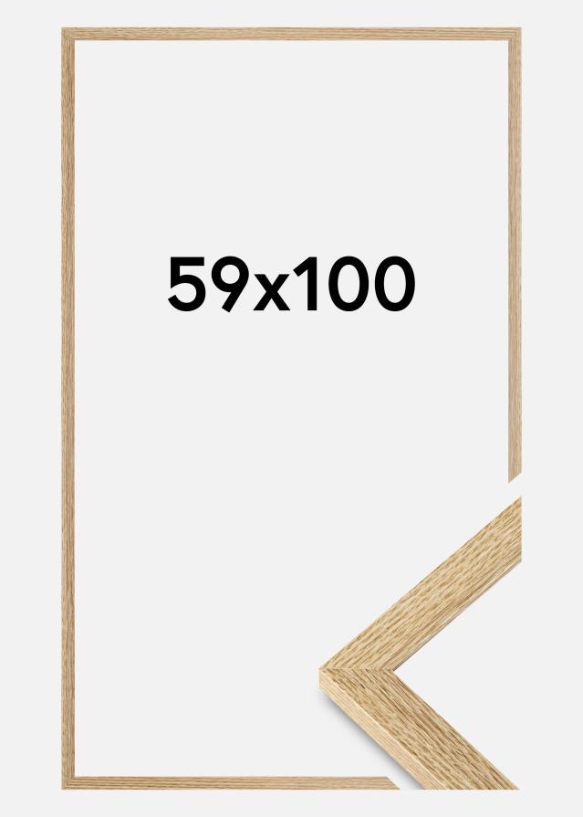 Jämtlands Ramfabrik Rahmen Selection Acrylglas Eiche 59x100 cm