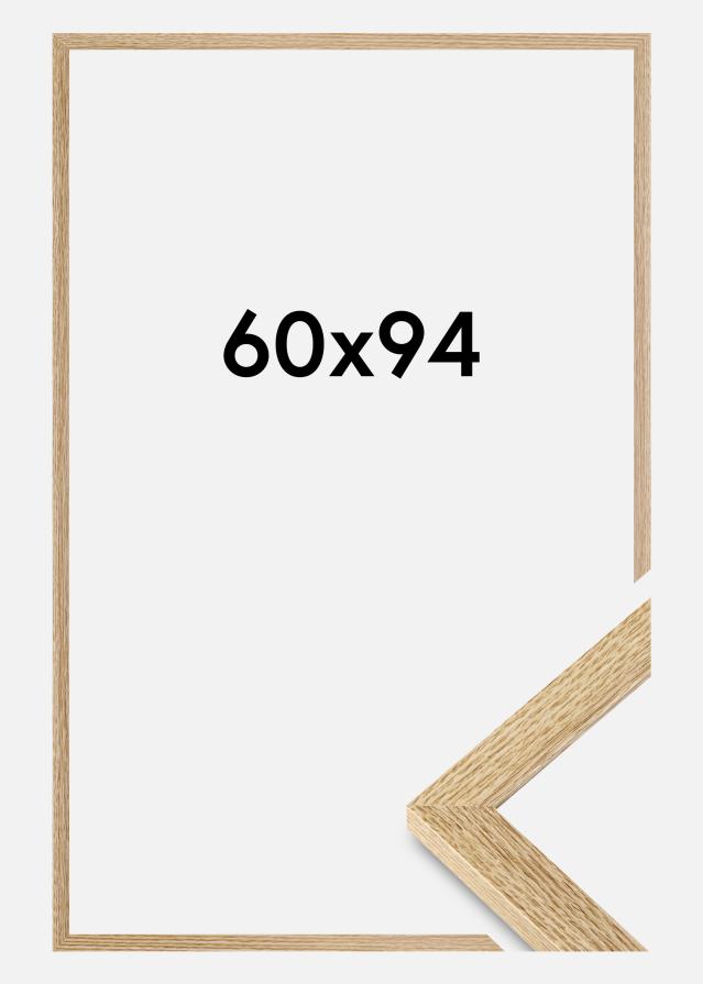 Jämtlands Ramfabrik Rahmen Selection Acrylglas Eiche 60x94 cm