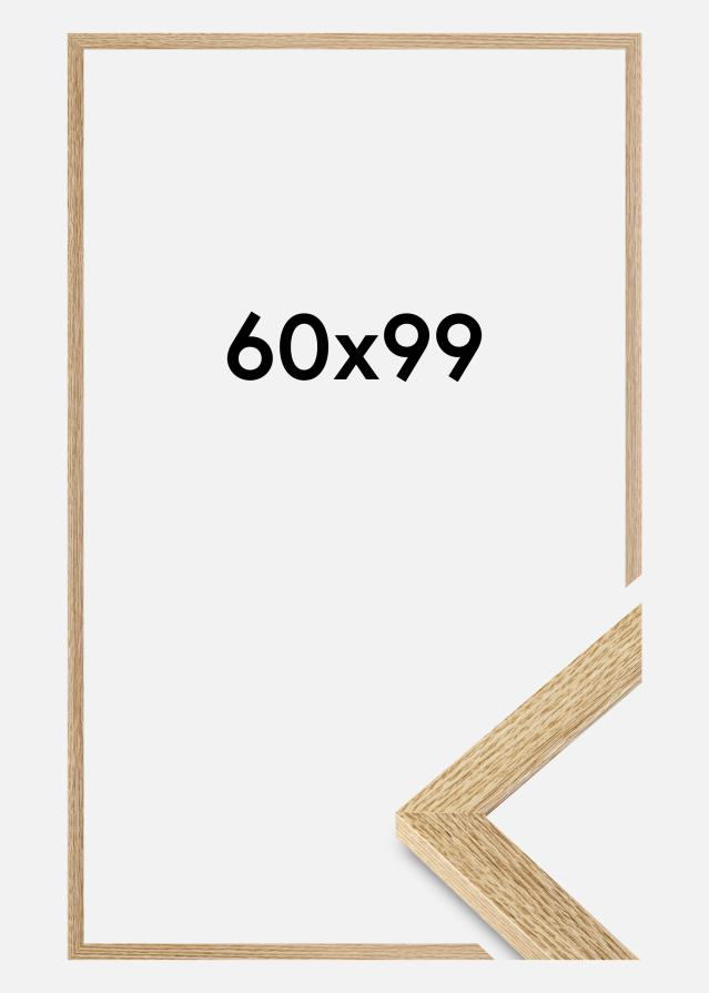 Jämtlands Ramfabrik Rahmen Selection Acrylglas Eiche 60x99 cm