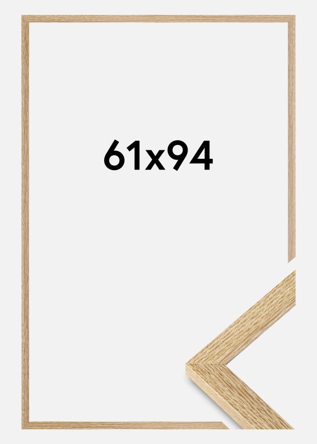 Jämtlands Ramfabrik Rahmen Selection Acrylglas Eiche 61x94 cm