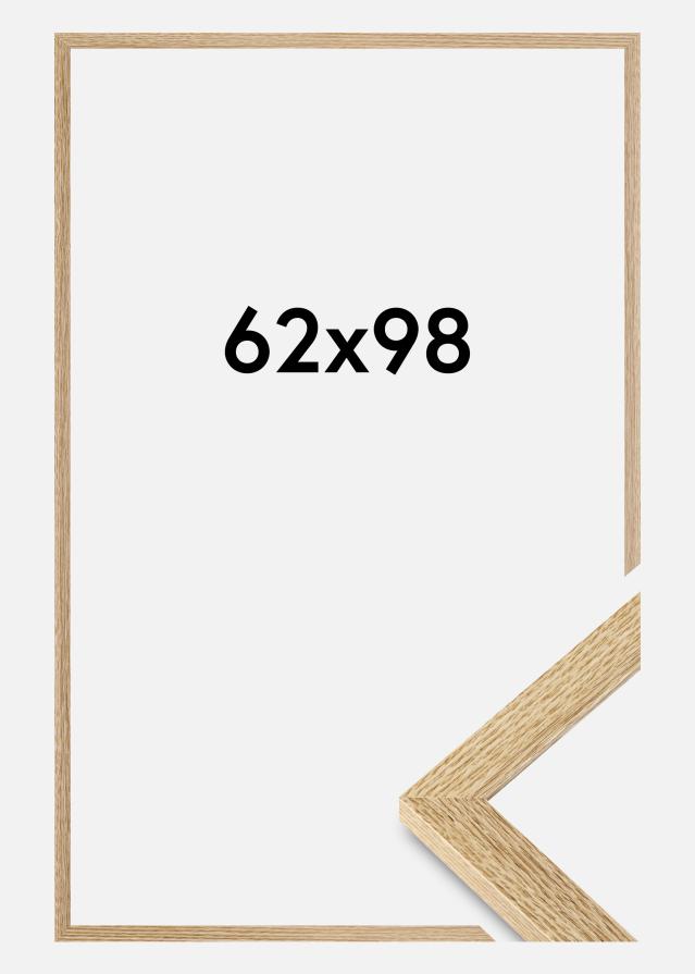 Jämtlands Ramfabrik Rahmen Selection Acrylglas Eiche 62x98 cm