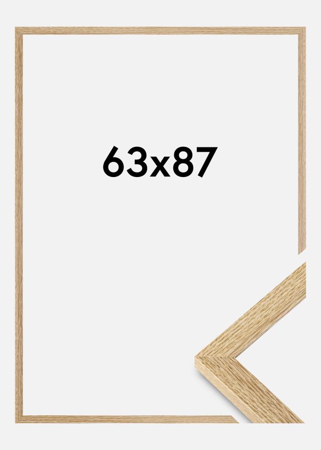 Jämtlands Ramfabrik Rahmen Selection Acrylglas Eiche 63x87 cm
