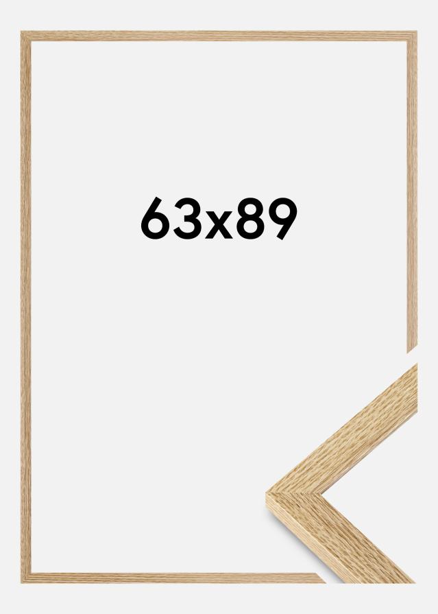 Jämtlands Ramfabrik Rahmen Selection Acrylglas Eiche 63x89 cm