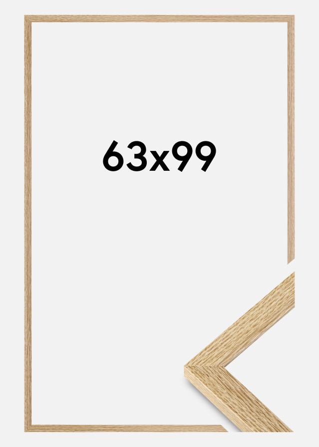 Jämtlands Ramfabrik Rahmen Selection Acrylglas Eiche 63x99 cm